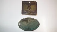 German Identity Discs. WW2 Reproduction