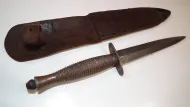 Fairbairn Sykes Third Pattern Commando Knife. Post War.