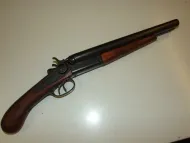Double Barrel Wells Fargo Shotgun Replica 1864