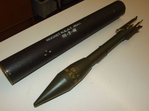 Film Prop US M6A1 Bazooka Round